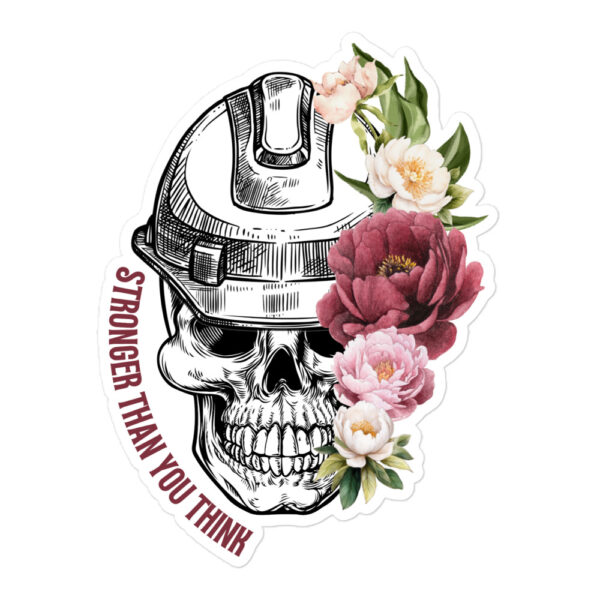 Stronger Than You Think Sticker - Image 3